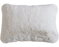 Kussen Morbido Ivory 2810 - 40 x 60 cm - Sierkussen – Hotel Chique / Japandi Stijl – Zacht Fluffy Design