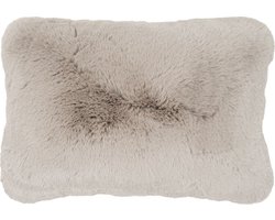 Kussen Morbido Taupe 5529 - 40 x 60 cm - Sierkussen – Hotel Chique / Japandi Stijl – Zacht Fluffy Design