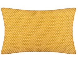 kussen, motief Otto oker, 30 x 50 cm