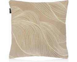 Kussen Nina print 8 45x45cm beige