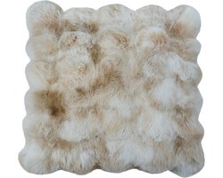 kussen teddy bubble beige 45x45cm