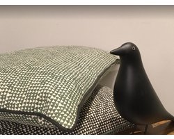 Kussen Triangles Black L