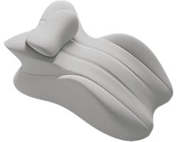 Kussen voor koppels - wigvormig kussen van traagschuim - laag profielontwerp, kussen voor koppels, moderne en eenvoudige stijl, geschikt voor thuisgebruik