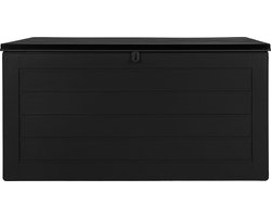 Kussenbox Kunststof Zwart - 490l - Dubrovnik - House Nordic