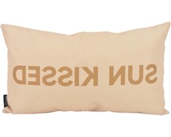 Kussenhoes - Decoratief Kussen - Wonen Aankleden - Nederlandse Kwaliteit - 30x50 cm - Creme Beige