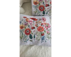 Kussenhoes Gobelinstof August met rits 45*45cm