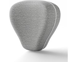 Kussenhoes - Orthopedisch kussen - Comfortabel slapen - Wasbaar materiaal - Normaal formaat - Grijs