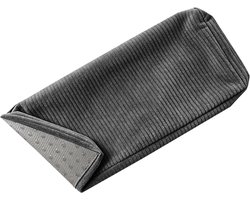 Kussenhoes Van 5 Cm Dik Corduroy Met Ritssluiting Voor Binnenmeubilair, Stoelkussenhoes Voor Binnenbanken en Rotan Terrasmeubilair – Uitsluitend Vervangende Kussenhoezen(donkergrijs,50x150x5cm)