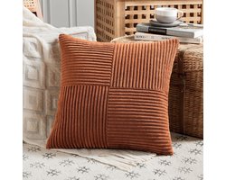 Kussenhoezen Corduroy - Modern en Decoratief - 2 Stuks - 70x70 cm
