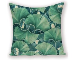 Kussens | Kussenhoes Ginko | 45 x 45 | Sierkussenhoes