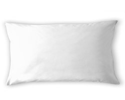 Kussensloop katoen 035 x 070 (01) white Hotelsluiting (per paar) Damai