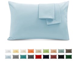 Kussenslopen van Katoen voor Tweepersoonsbed 40x70 cm - Zacht, Ademend en Hypoallergeen - Set van 2
