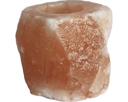 Kwaliteit natuurlijke zout kaars houder