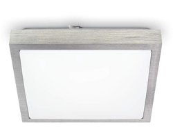 Kwazar Luminaire LED-plafondlamp Fred 22W 1056 lm 4000K aluminium plafondlampen neutraal wit