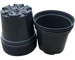Kweekpot zwart – Ø26cm, hoogte 20cm, 7,5 liter (10 stuks)