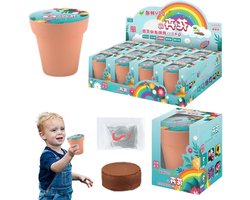 Kweekset Kinderen - Mini Tuinset Bloemen - Natuur Leren - Observatie Groei - 93 x 79 x 79 cm - Willekeurig