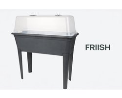 Kweektafel | Zwart | 76 x 37 x 25 cm | FRIISH