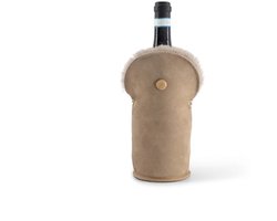 Kywie Tulip flessenkoeler stone suede + stone wol