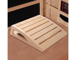 KZQ Houten Sauna Kussen Handgemaakt Ergonomisch Nekkussen Voor Ontspanning In Sauna Geschikt Voor Mannen En Jongeren