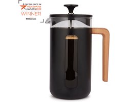 La Cafetière Cafetiere Pisa RVS / Zwart - 1 liter / 7 kops