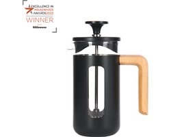 La Cafetière Cafetiere Pisa RVS / Zwart - 350 ml / 2 kops