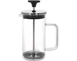 La Cafetière Glazen Cafetière 3 Kops - 350 ml - French Press van Borosilicaatglas met RVS Deksel - Koffiemaker voor 1 à 2 Personen - Vaatwasserbestendig