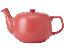 La Cafetière - Theepot - Keramiek - Rood - 4 Kops - 1.2L