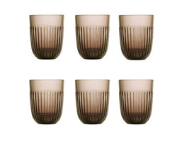 La Rochere - zes glazen mokka - quessant - waterglas