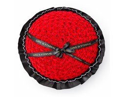La Roselle Amsterdam - Rozen boeket rozenbox - 200 geurende kunstbloemen boeket