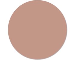 Label2X Muurcirkel kids dots oudroze - Ø 40 cm / Forex - Wandcirkel kids dots - Wandcirkel kinderkamer - Wandcirkel rond - Wanddecoratie woonkamer - Wandcirkel - Muurcirkel binnen - Wandbord rond - Muurcirkel - WallCircle