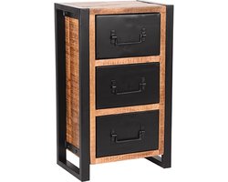 LABEL51 Brussels Ladekast - Naturel - Hout - Ladekast