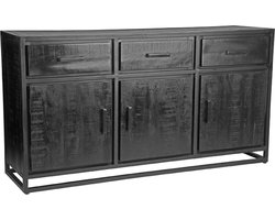 LABEL51 Chili Dressoir - Zwart - Hout - One Size