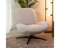 LABEL51 Clayton Fauteuil - NATUREL - Stof - One Size - -