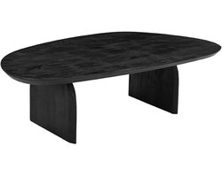 LABEL51 Cooper Salontafel - Zwart - Hout - 135 cm