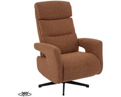 LABEL51 Copenhagen Fauteuil - Oranje - Royal Stof - Manueel Verstelbaar - -