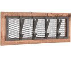 LABEL51 Crude Kapstok - GRIJS - Stof - M