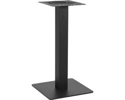 LABEL51 Enkel Eetkamertafel - ZWART - Metaal - 72 cm