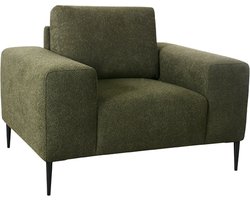 LABEL51 Ferraro Bank - Groen - Stof - 1-Zits - - - Met Armleuning