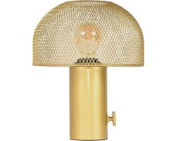 LABEL51 Fungo Tafellamp - GEEL - Metaal - 1-Lichts