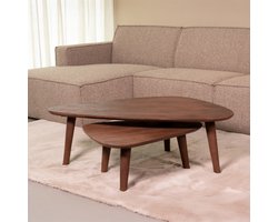 LABEL51 Gregg Salontafel - Bruin - Hout - 110 cm