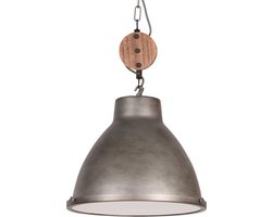 LABEL51 - Hanglamp Dock - Burned Steel - Industrieel - 42x42x37 cm