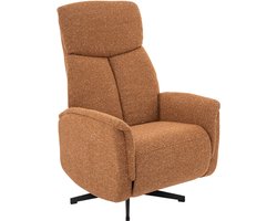 LABEL51 Helsinki Fauteuil - Oranje - Royal Stof - Manueel Verstelbaar - -