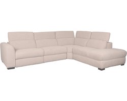 label51 I_Livordo Hoekbank - 1102 - Naturel - Stof - Rechts - Met Armleuning