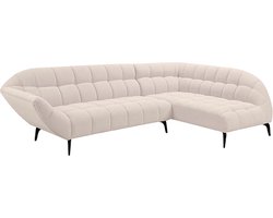 label51 I_Sorisso Hoekbank - 1102 - Naturel - Stof - Rechts - Met Armleuning