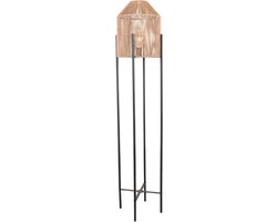 LABEL51 Ibiza Vloerlamp - Naturel - Stof - Vloerlamp