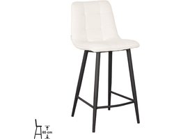 LABEL51 Jelt Barkruk - Naturel - Boucle - Zithoogte 65