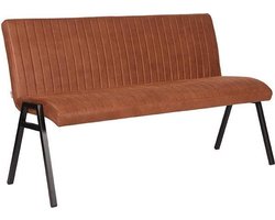 LABEL51 Matz Eetkamerbank - Bruin - Stof - 145 cm