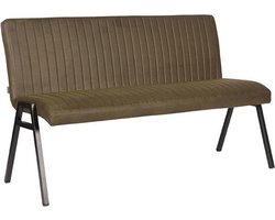 LABEL51 Matz Eetkamerbank - Groen - KunstLeer - 145 cm