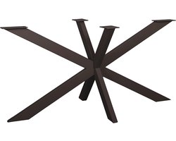 LABEL51 Modular Match Eetkamertafel - Bruin - Metaal - Matrix XL