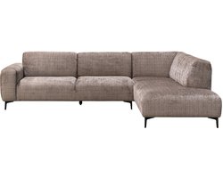 LABEL51 Movidas Hoekbank - Bruin - Cremona - Hoekbank Rechts - -